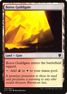 Boros Guildgate (C17-240) - Commander 2017