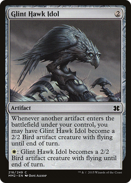 Glint Hawk Idol (MM2-216) - Modern Masters 2015 Foil