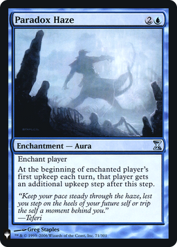 Paradox Haze (LIST-071) - The List Foil