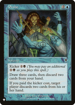 Probe (LIST-INV-66) - The List