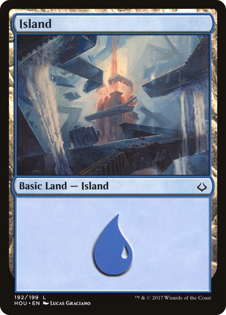 Island (192) (HOU-192) - Hour of Devastation Foil