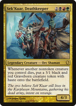 Sek'Kuar, Deathkeeper (C13-210) - Commander 2013