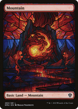 Mountain (Showcase) (DMU-280) - Dominaria United Foil