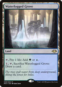 Waterlogged Grove (MH1-249) - Modern Horizons Foil