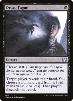 Dread Fugue (VOW-107) - Innistrad: Crimson Vow Foil