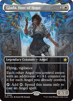 Giada, Font of Hope (Borderless) (FDN-298) - Foundations
