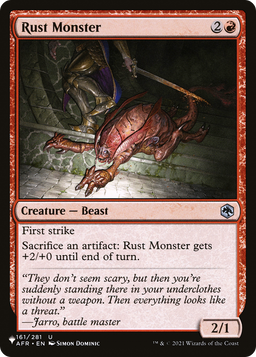 Rust Monster (LIST-AFR-161) - The List