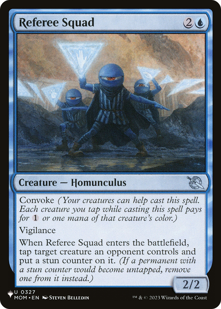 Referee Squad (LIST-0327) - The List