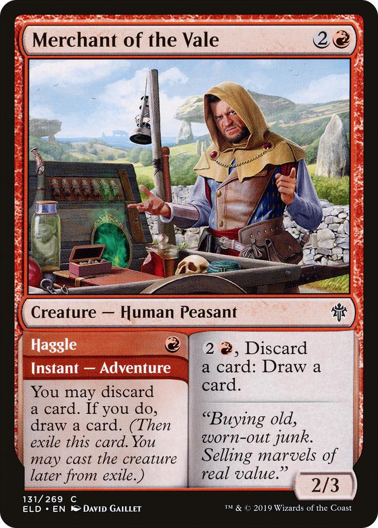 Merchant of the Vale (ELD-131) - Throne of Eldraine Foil