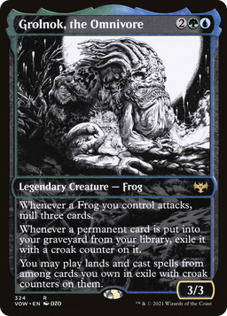 Grolnok, the Omnivore (Showcase) (VOW-324) - Innistrad: Crimson Vow: (Showcase)