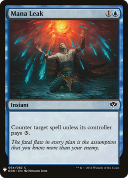 Mana Leak (LIST-DDN-64) - The List