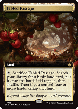Fabled Passage (Extended Art) (BLB-367) - Bloomburrow: (Extended Art)