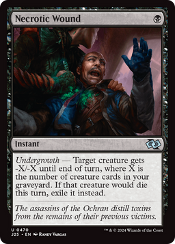 Necrotic Wound (J25-470) - Foundations Jumpstart