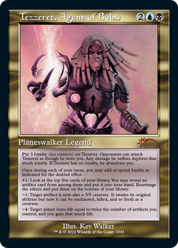 Tezzeret, Agent of Bolas (Retro Frame) (SLD-1043) - Secret Lair Drop