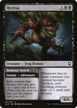 Hezrou (CLB-131) - Commander Legends: Battle for Baldur's Gate Foil