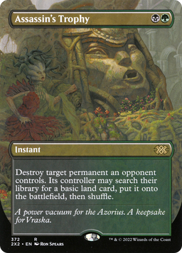 Assassin's Trophy (Borderless) (2X2-372) - Double Masters 2022 Foil