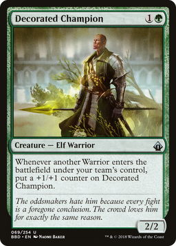 Decorated Champion (BBD-069) - Battlebond Foil