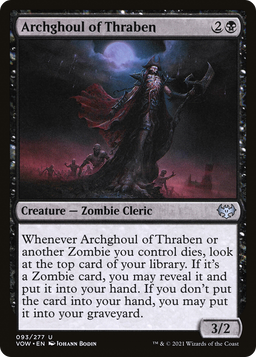 Archghoul of Thraben (VOW-093) - Innistrad: Crimson Vow Foil