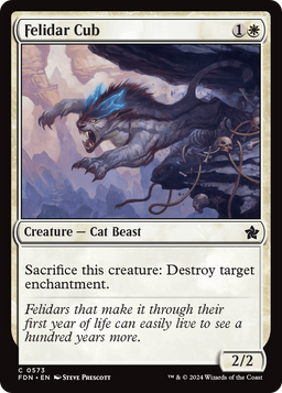 Felidar Cub (FDN-573) - Foundations