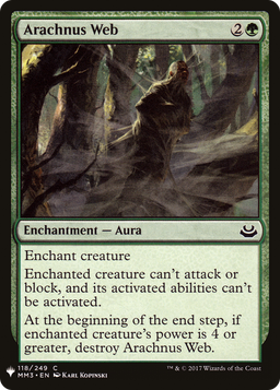 Arachnus Web (LIST-MM3-118) - The List