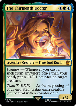 The Thirteenth Doctor (WHO-004) - Doctor Who Foil
