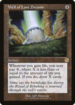 Well of Lost Dreams (BRR-062) - The Brothers' War Retro Artifacts Foil