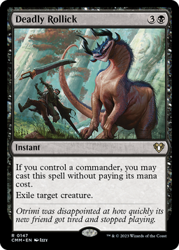 Deadly Rollick (CMM-147) - Commander Masters Foil