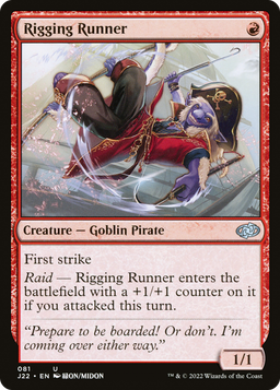 Rigging Runner (J22-081) - Jumpstart 2022
