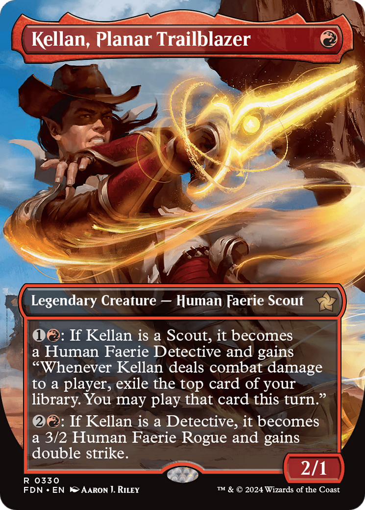 Kellan, Planar Trailblazer (Borderless) (FDN-330) - Foundations