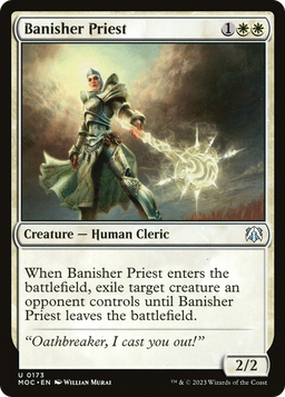 Banisher Priest (MOC-173) - March of the Machine Commander