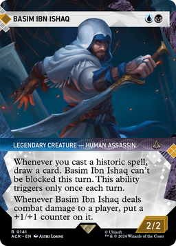 Basim Ibn Ishaq (Showcase) (ACR-141) - Assassin's Creed: (Showcase) (Borderless)