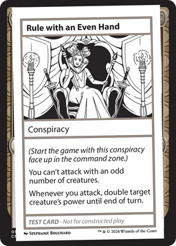 Rule with an Even Hand (MB2PC-) - Mystery Booster 2