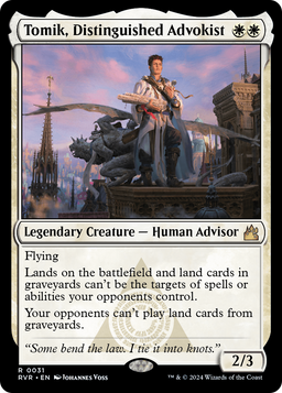 Tomik, Distinguished Advokist (RVR-031) - Ravnica Remastered Foil