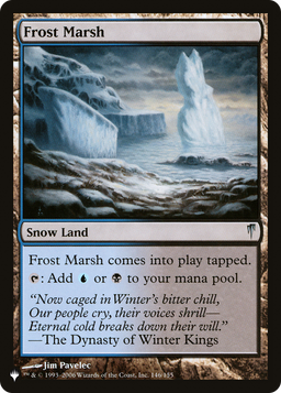 Frost Marsh (LIST-146/155) - The List