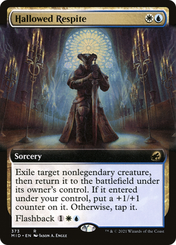 Hallowed Respite (Extended Art) (MID-373) - Innistrad: Midnight Hunt: (Extended Art)