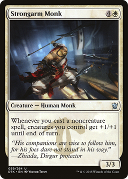 Strongarm Monk (DTK-039) - Dragons of Tarkir Foil