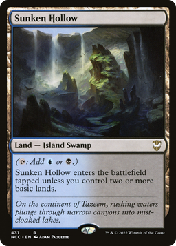 Sunken Hollow (NCC-431) - New Capenna Commander