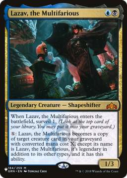 Lazav, the Multifarious (LIST-184/259) - The List