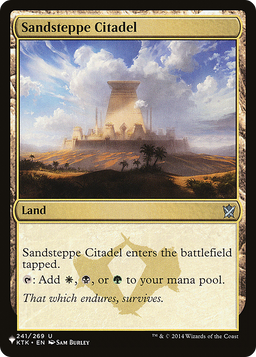 Sandsteppe Citadel (KTK) (LIST-241) - The List
