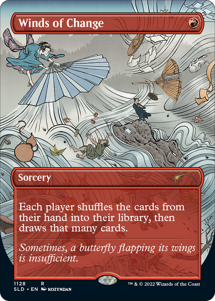 Winds of Change (SLD-1128) - Secret Lair Drop (Borderless)