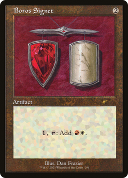 Boros Signet (SLD-291) - Secret Lair Drop Etched Foil