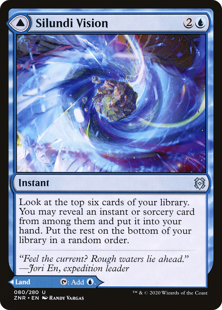 Silundi Vision (ZNR-080) - Zendikar Rising Foil