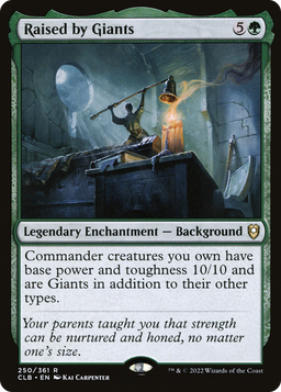 Raised by Giants (CLB-250) - Commander Legends: Battle for Baldur's Gate Foil