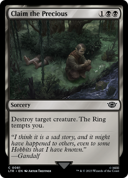 Claim the Precious (LTR-081) - The Lord of the Rings: Tales of Middle-earth Foil