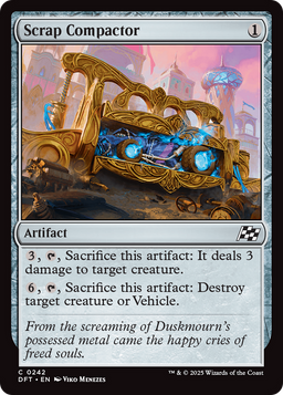 Scrap Compactor (DFT-242) - Aetherdrift Foil