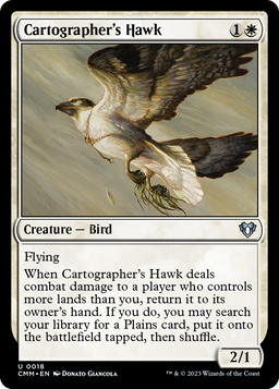 Cartographer's Hawk (CMM-018) - Commander Masters