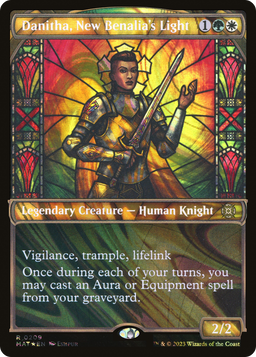 Danitha, New Benalia's Light (Halo Foil) (MAT-209) - March of the Machine: The Aftermath: (Showcase) Foil