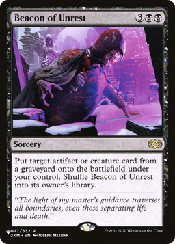 Beacon of Unrest (LIST-077/332) - The List