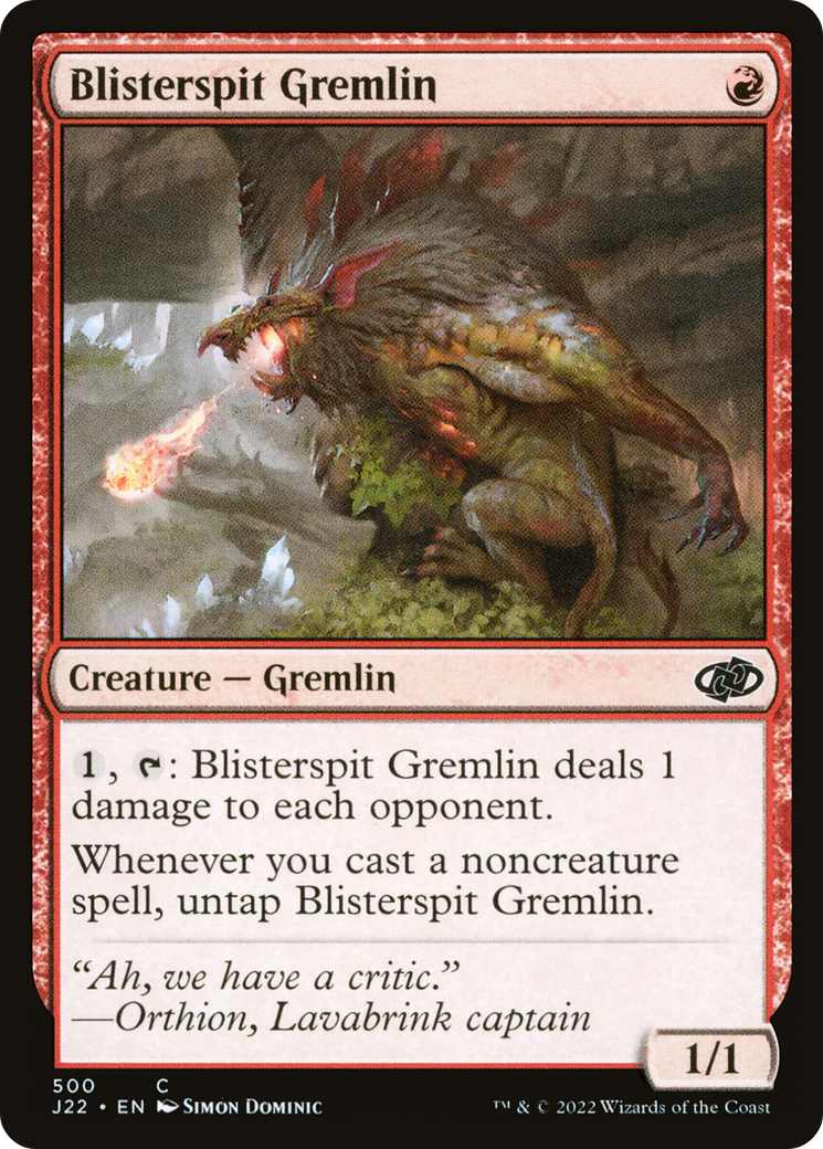 Blisterspit Gremlin (J22-500) - Jumpstart 2022