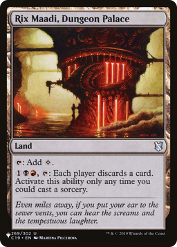 Rix Maadi, Dungeon Palace (LIST-C19-269) - The List